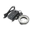 Joebo Microscope Kit 144/60 LED Ring Light Adjustable Lamp 6500K 110V 220V for Industrial Stereo Trinocular Microscope Monocular Video H_DMI Camera Microscope Lens Adapters (Color : 144 LED) view 2