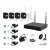 4G HD 720P WiFi Outdoor 4-Way NVR Network Monitoring Set Home Security Camera Wireless Surveillance Waterproof Multi-Screen Surveillance Camera view 4