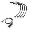 1# Cable Matters PC Case PWM Fan Hub 2# Cable Matters 4-Pack, PWM 4 Pin Fan Extension Cable - 12 inches view 1
