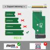 chenyang M.2 2242 to 2280mm NVME M-Key SSD Upgrade Extension Adapter Compatible with Legion Go Game Boy view 3