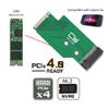 chenyang M.2 2242 to 2280mm NVME M-Key SSD Upgrade Extension Adapter Compatible with Legion Go Game Boy view 4