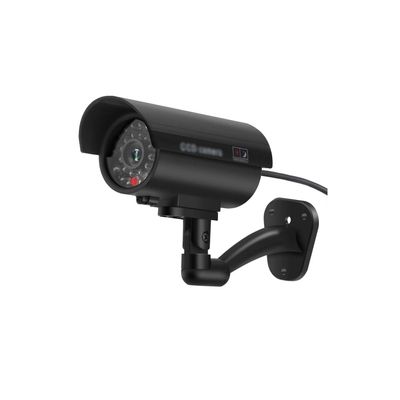 Fake Dummy Camera Bullet Waterproof Outdoor Indoor Security Flashing Red LED