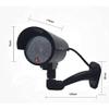 Fake Dummy Camera Bullet Waterproof Outdoor Indoor Security Flashing Red LED view 3