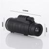 40X60 Zoom Monocular Telescope Scope for Smartphone Camera HD Vision Outdoor Camping Hiking with Compass Phone Clip Tripod view 2