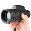 40X60 Zoom Monocular Telescope Scope for Smartphone Camera HD Vision Outdoor Camping Hiking with Compass Phone Clip Tripod view 3