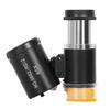 JOEBO Microscope Kit Portable Microscope 60x LED Light Glass Len Magnifier Microscope Lens Adapters (Color : Black) view 1
