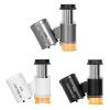 JOEBO Microscope Kit Portable Microscope 60x LED Light Glass Len Magnifier Microscope Lens Adapters (Color : Black) view 2