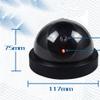 Home Fake Camera Wireless Simulated Video Surveillance Indoor Outdoor Surveillance Dummy Fake Dome Camera Home Security view 3