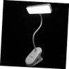 Veemoon Rechargeable Led Clip Reading Lamp with Brightness Levels Portable Desk Light for Bedside Study and Home Office Use Eye- for Comfortable Reading view 1