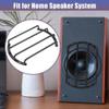 ACROPIX Universal Black Iron 8" Speaker Grill Bar Audio Speaker Subwoofer Grill Grille 8 inch 4 Bar Speaker Grille Bar Woofer Protective Cover with Screws - Pack of 2 view 3