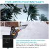 Power Return Alarm, Briidea Utility Power Back on Alert for Generator, Loud Siren with LED Indicator view 2
