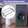 ACROPIX Universal Black Iron 8" Speaker Grill Bar Audio Speaker Subwoofer Grill Grille 8 inch 3 Bar Speaker Grille Bar Woofer Protective Cover with Screws - Pack of 1 view 3