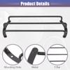 ACROPIX Universal Black Iron 10" Speaker Grill Bar Audio Speaker Subwoofer Grill Grille 10 inch 3 Bar Speaker Grille Bar Woofer Protective Cover with Screws - Pack of 2 view 4