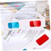 Homoyoyo 40pcs Cardboard Frames 3D Stereoscopic Glasses for Movies Anaglyph Glasses Stereoscopic Viewing view 3