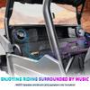 POKIAUTO UTV Speaker Enclosures for 2024+ Polaris RZR, Rear Seat Speaker Pods Mounts Brackets Support 6.5" Speakers for Polaris RZR XP 1000/ XP 4 1000 2024 2025 Accessories(2PCS) view 2