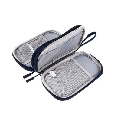 Angoily Digital Accessories Organizer Multi-function Pouch for Power Bank Cables Smart Cord Case Travel-friendly Bag