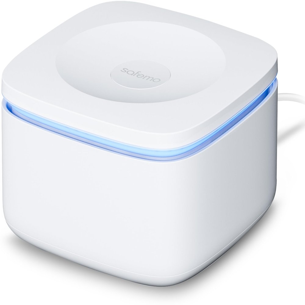 Safemo Smart Hub(Compatible with Safemo Cameras Only), Local Expandable Storage up to 4TB, All-in-one Smart Surveillance, No Monthly Fees