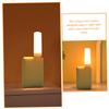 ARTIBETTER 2pcs Lovely USB Night Light Bedside Light Plug in Unique s Fire Effect s Night for Room Flickering Bulbs Room Night Plastic Outdoor Bedside Lamp view 4