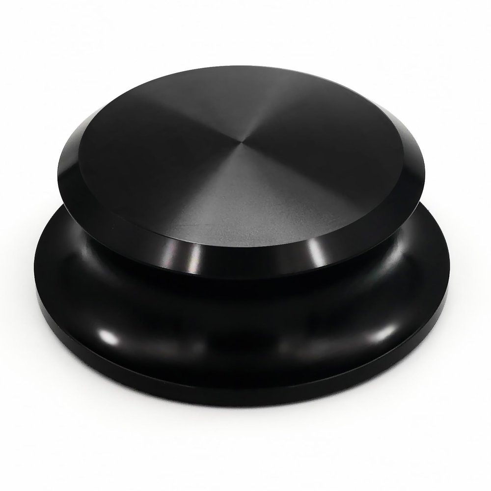 Menesia Record Weight Stabilizer, Turntable and Vinyl Record Weight, Premium Vinyl Stabilizer for Superior Sound (Black)