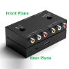 DAGIJIRD RCA to HD Adapter, Dual AV to HD Adapter Support 16:9/4:3 for VCR DVD Player, TV and Projector view 4