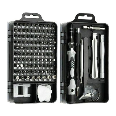 115 In 1 Screwdriver Set Mini Precision Screwdriver Home Repair Tools Computer Mobile Phone Device Repair Tools (Color : Black), ASDEHH231