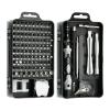 115 In 1 Screwdriver Set Mini Precision Screwdriver Home Repair Tools Computer Mobile Phone Device Repair Tools (Color : Black), ASDEHH231 view 1
