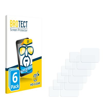 brotect 6-Pack Screen Protector for SJCAM FunCam Plus - HD-Clear Protection Film