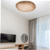 ARTIBETTER Hanging Lamp Shade Diffuser Round Light Diffuser Shade for Chandelier Pendant Light Barrier Cover view 4