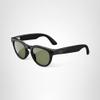 Ray-Ban Meta (Gen 1) Headliner, Low Bridge Fit Shiny Black | Smart AI Glasses for Men, Women12 MP Camera, Open-Ear Speakers for Audio, Video Recording, Bluetooth Green Lenses Wearable Technology view 3