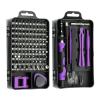 115 In 1 Screwdriver Set Mini Precision Screwdriver Home Repair Tools Computer Mobile Phone Device Repair Tools (Color : Blue) view 2
