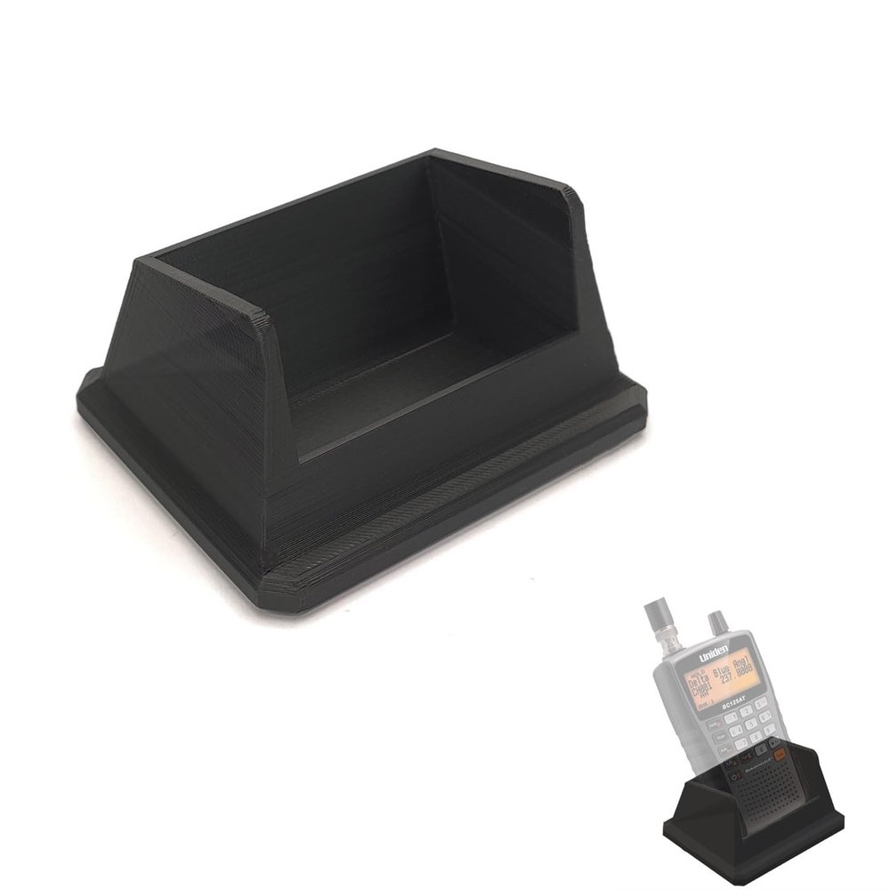 XINGBIRDS Desktop Stand for Uniden SR30C/BC125AT/BCD325P2, Scanner Drop-in Stand for SR30C