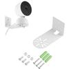 Adhesive Metal Wall Mount Compatible with Google Nest Cam Indoor/Outdoor Security Camera (Battery, Wired) 2nd Generation, VHB Stick On Mounting Bracket,No Drilling view 1