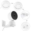 Adhesive Metal Wall Mount Compatible with Google Nest Cam Indoor/Outdoor Security Camera (Battery, Wired) 2nd Generation, VHB Stick On Mounting Bracket,No Drilling view 4