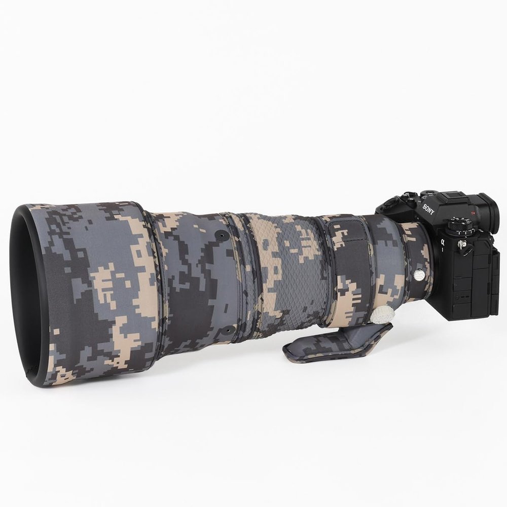 CHASING BIRDS Lens Camouflage Waterproof Coat for Sony FE 300mm F2.8 GM OSS Rainproof Lens Protective Cover Version IV (Digital Camouflage, with TC - 2X)