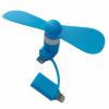 Baieasy Mini Cell Phone Fan, USB C & Lightning Port Compatible for iPhone, iPad, Android Smartphone, Samsung Galaxy Note Google Pixel Cellphone (6 Pack) view 2
