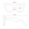 Ray-Ban Meta (Gen 1) Skyler, Shiny Black | Smart AI Glasses for Men, Women  12 MP Camera, Open-Ear Speakers for Audio, Video Recording, Bluetooth  Transitions Cerulean Blue  Wearable Technology view 4