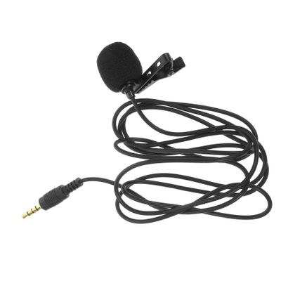 ARTIBETTER Lavalier Microphone Compatible for Phone Mini Clip Mic for Recording Video Podcast