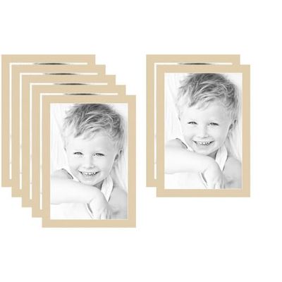16x24 Seaside/Seaside Custom Mat for Picture Frame with 12x20 Opening Size (Mat Only, Frame NOT Included) - 7 Pack