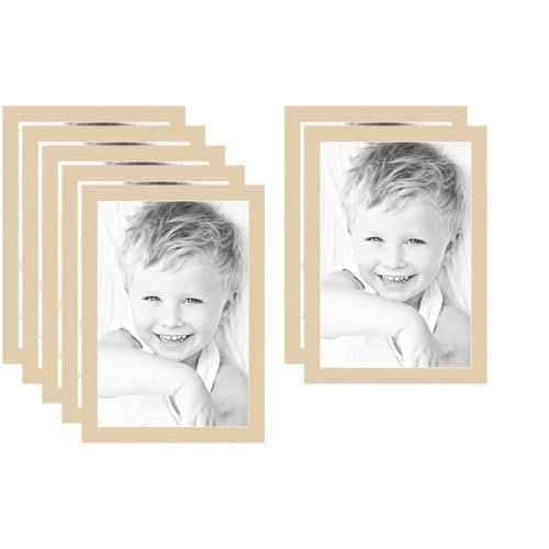 16x24 Seaside/Seaside Custom Mat for Picture Frame with 12x20 Opening Size (Mat Only, Frame NOT Included) - 7 Pack