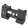 CFTGIW Portable Phone Holder with Hot Shoe, Double Hole Clamp, Nonslip Footpad, 1/4in Screw Holes, Extensible Clamp, Bidirectional Stretch for Tripod and Lamp Holder view 1