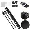 DirectNine Basics 1set Studless Tv Wall Mount Bracket Easy No-Drill Installation for LCD Tvs Space-Saving Design Mechanical Support for Wall view 1