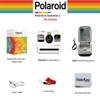 Polaroid Go Generation 2 Instant Film mini Camera (White) Bundled with Polaroid GO Color Film Double Pack, Hard Carrying Case view 2