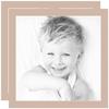 20x20 Clay/Grey Beige Custom Mat for Picture Frame with 16x16 Opening Size (Mat Only, Frame NOT Included) - 2 Pack view 1