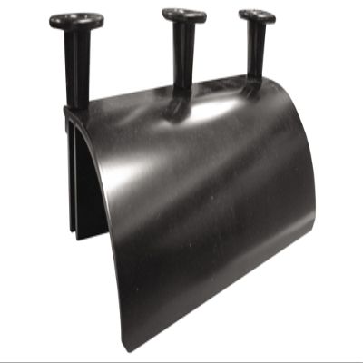 Chatsworth - 12101-703 - Cable Runway Radius Drop, Stringer Adjustable, 5 in.W, Black, (Each)