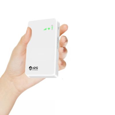 4G LTE Portable Mobile Hotspot, Unlocked Internet Router Devices with SIM Card Slot, 300Mbps Portable Mini Router, Support 10 Devices Connected