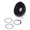 0.45x Wide Angle Lens (HD) Chrome Finish W/Macro (Modification Style) Magnetic Type Compatible with Panasonic TA-2 (HM-TA2) view 1