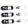 LIFKICH 6pcs Webcam Cover Slider Set Privacy Protection for Laptop and Tablet Ultra-Thin Anti-Peeping Strong Adhesive White Black view 1