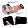 LIFKICH 6pcs Webcam Cover Slider Set Privacy Protection for Laptop and Tablet Ultra-Thin Anti-Peeping Strong Adhesive White Black view 3