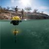 Chasing F1 Pro Fish Finder Underwater Drone | Underwater Rotatable Fishing Camera, Yellow view 3