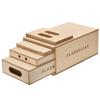 Flashpoint 4-In-1 Nesting Apple Box Set, Brown view 1